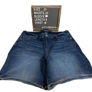 Maurices Women's Plus Size 20 Denim Jean Shorts
